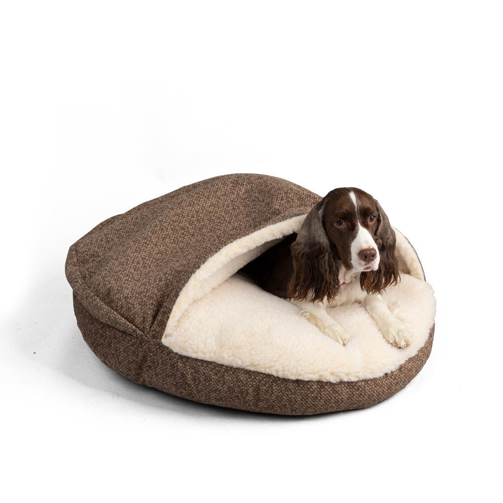 Cozy cave hotsell dog bed large