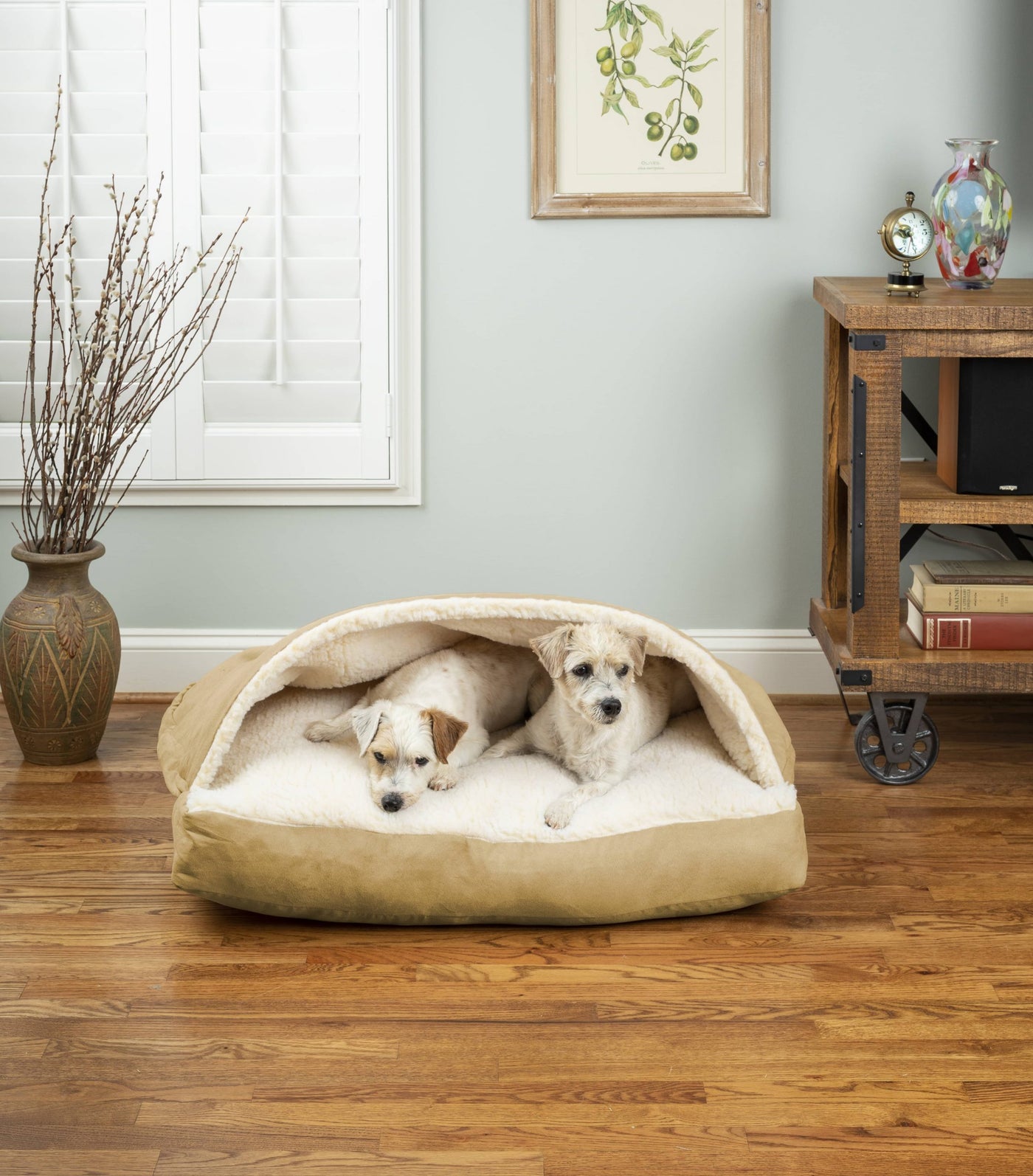 Snoozer Cozy Cave® Dog Bed - Rectangle - Poly-Cotton