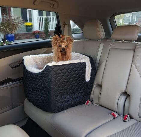 Snoozer Lookout I Pet Car Seat - Black - Small (tot 8 kg)